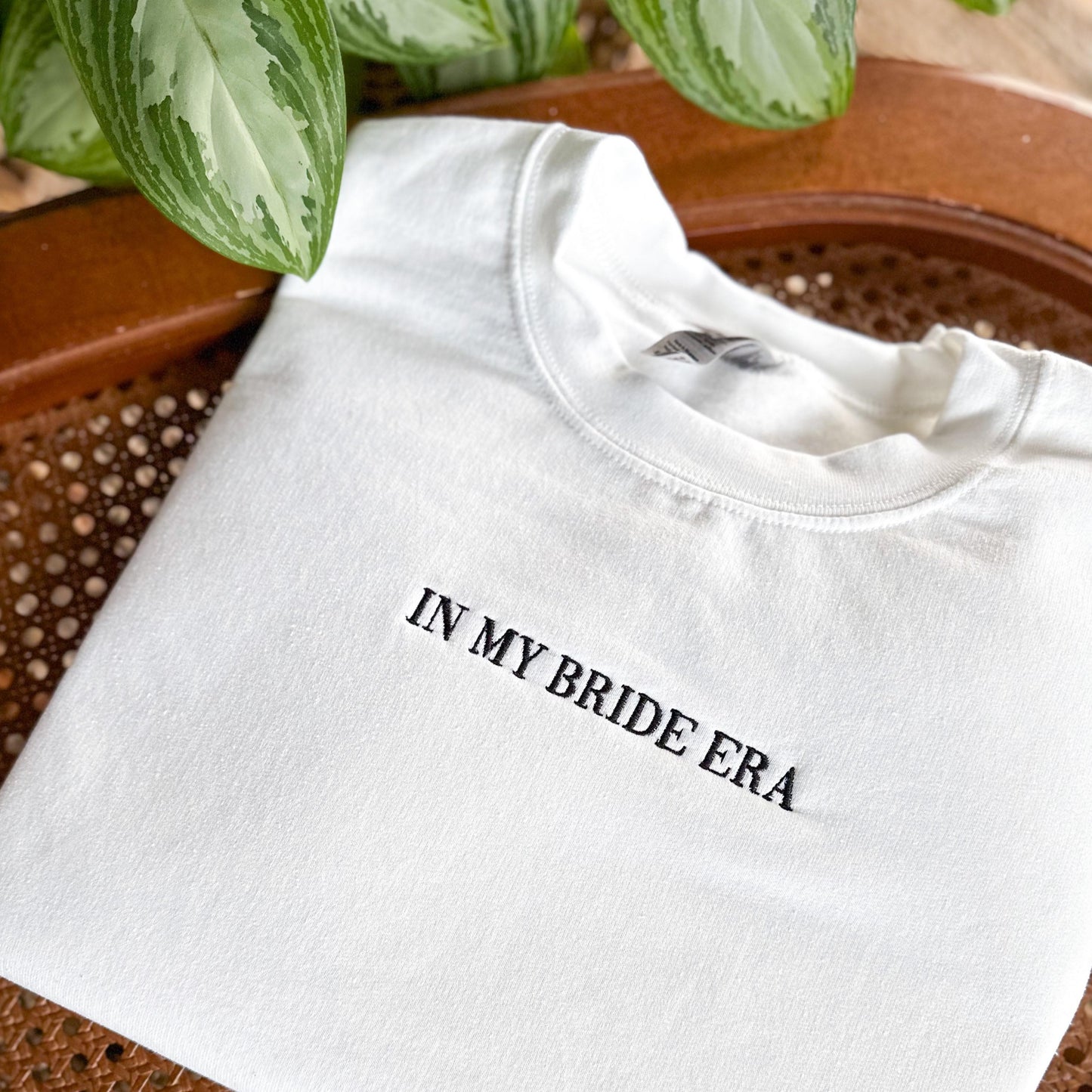 In My Bride Era Embroidered Crewneck
