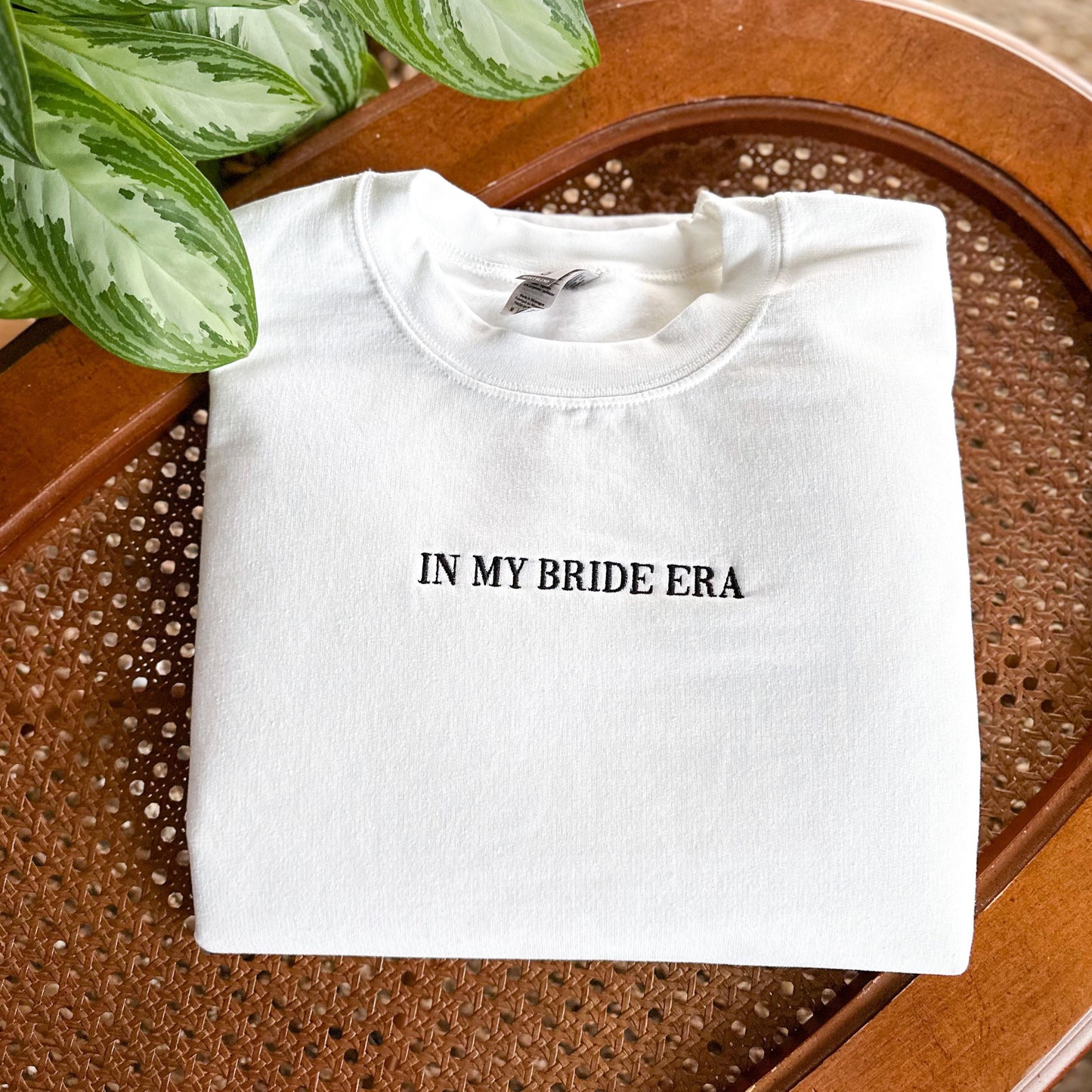 In My Bride Era Embroidered Crewneck