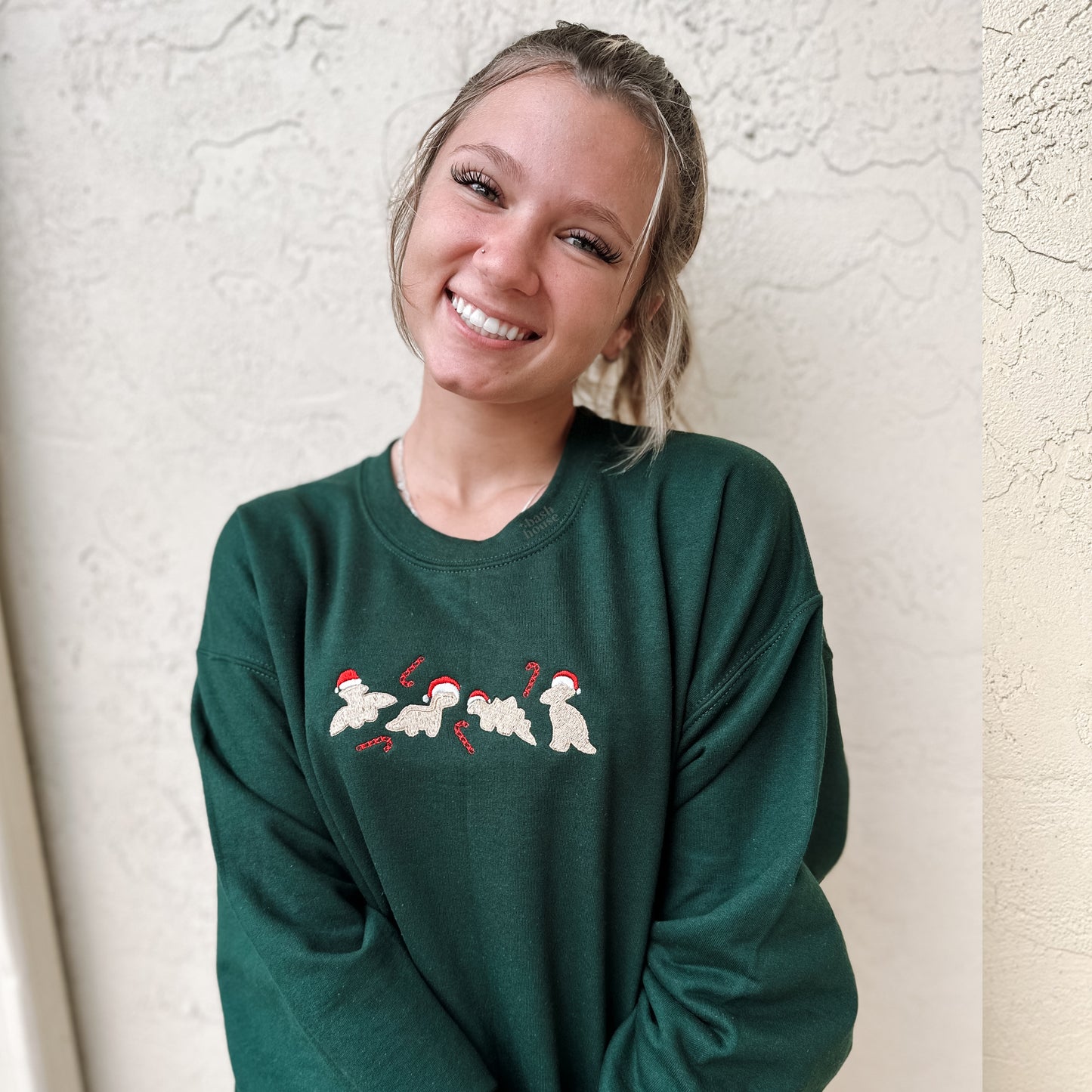 Dino Chicken Nuggets Crewneck Sweatshirt