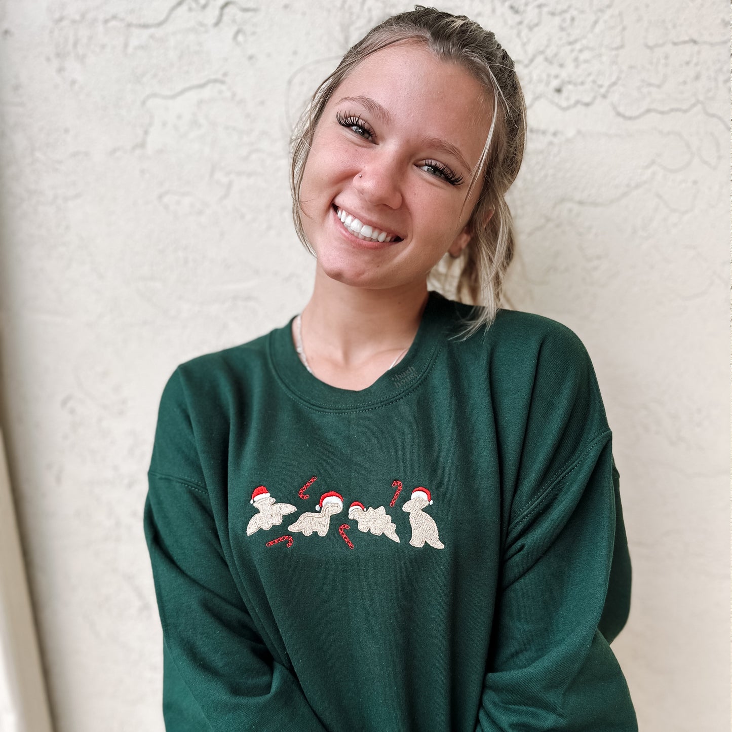 Dino Chicken Nuggets Crewneck Sweatshirt