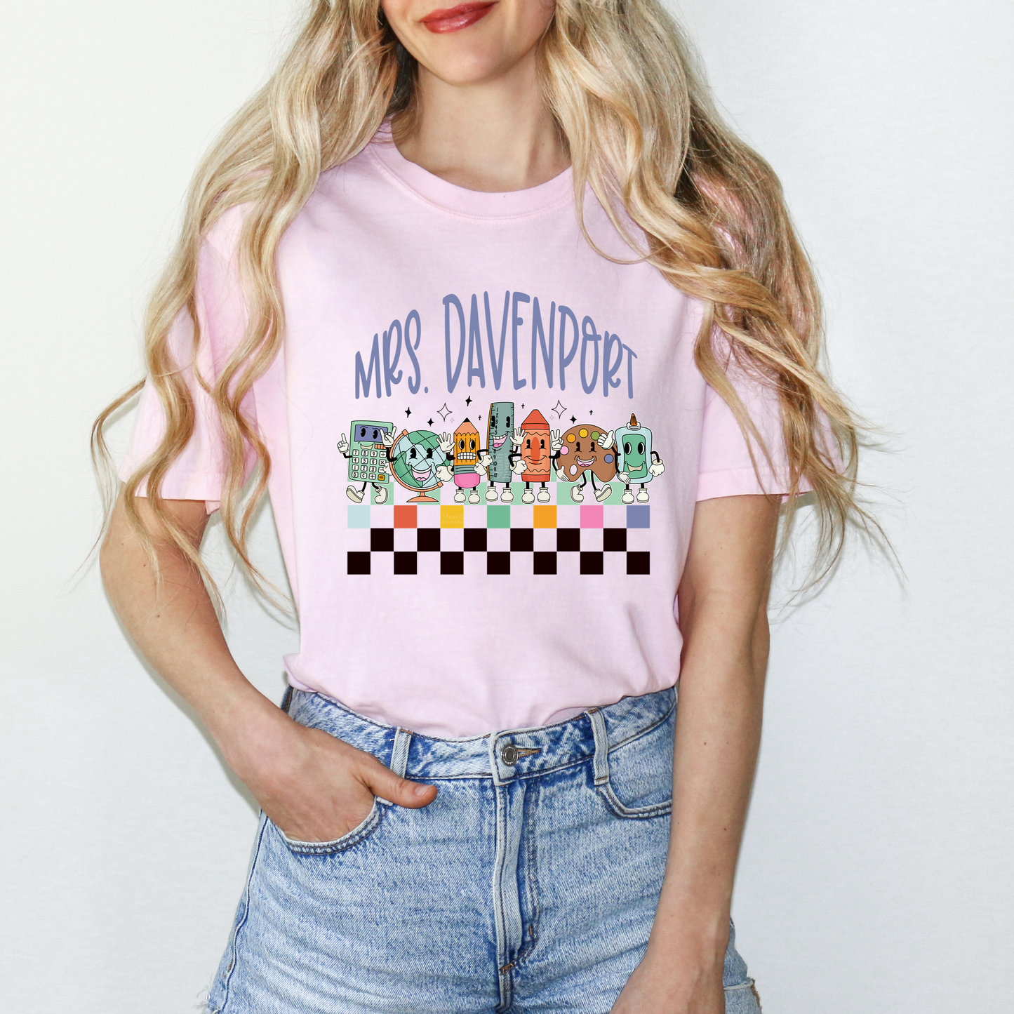 Retro School Teacher Tee Shirt