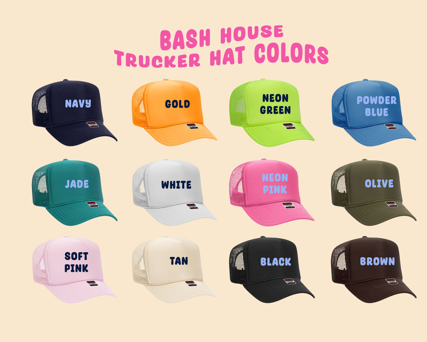 Put it on my Husband's Tab Trucker Hat
