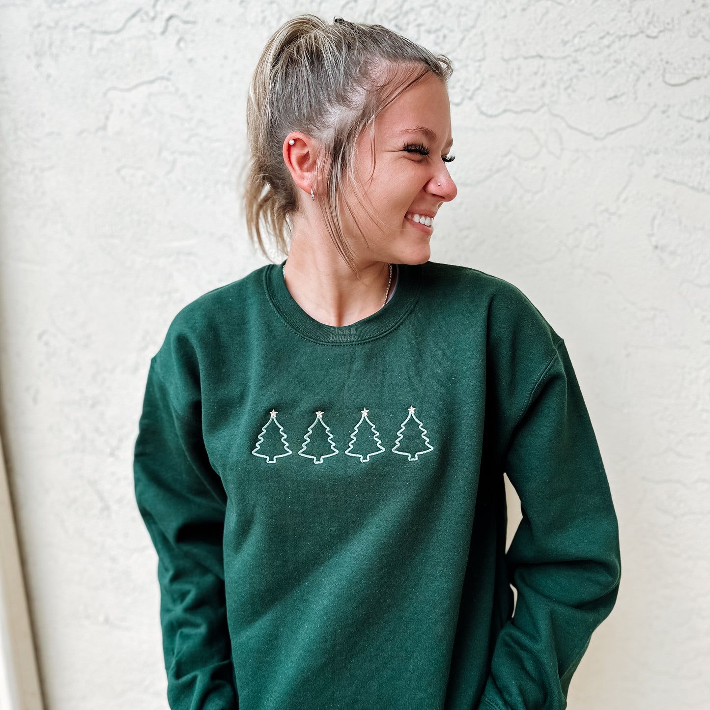 Christmas Tree Crewneck Sweatshirt